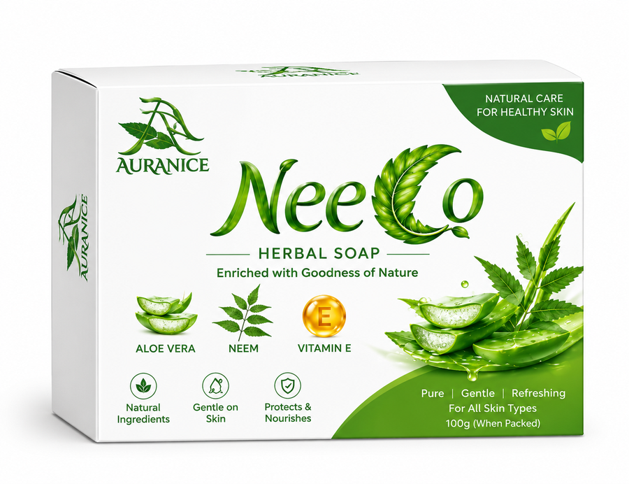NeeCo herbal soap box